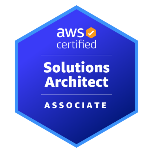 AWS Certified Solutions Architect Associate badge